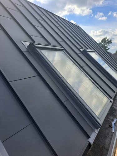 Modular standing seam - , roofing