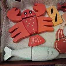 Wooden Play Food, Early