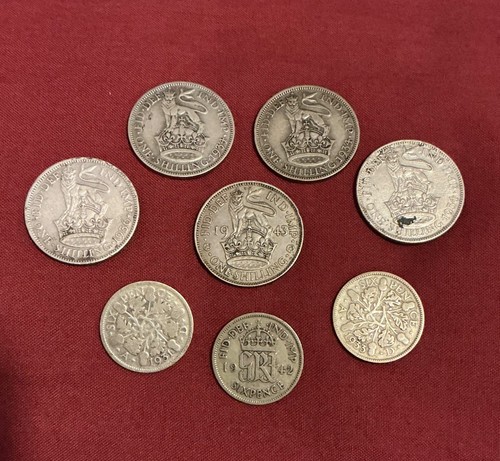 George 5th half silver job - , lot