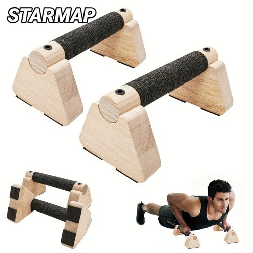 Pair wooden push - wooden, bars