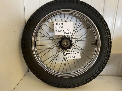 Bsa rear wheel - bsa,