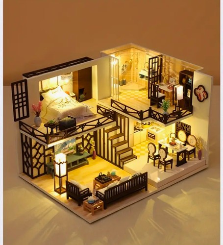 Diy miniature dolls house - 1:24,