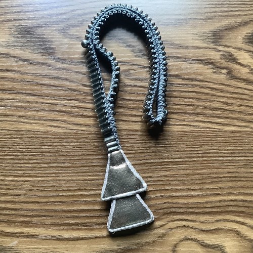 Pewter gray bead lestovka - bead,