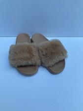 Women’s/ Girls PRIMARK Fur Brown Slippers UK 3/ EUR 36/ USA 5 New