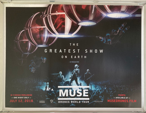 Cinema poster muse drones - cinema, poster: