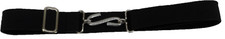 Retro Unisex 70s Black Elastic Snake Belts