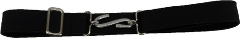 Retro unisex 70s black elastic - retro,