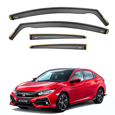 ISPEED Wind Deflectors for Honda Civic MK10 2017-2021 5-Door Hatchback 4pc Set