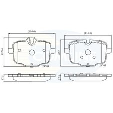 For BMW 7 Series G11 G12 740i