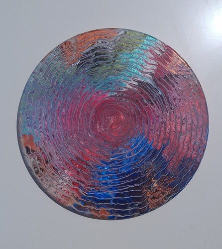 Handmade painting fluid art - handmade,
