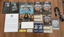 WWE Wrestlemania Ticket Bundle 2009 Stone Cold Steve Austin Hall Of Fame Ticket
