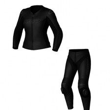 Womens Racing Rst Style Motorcycle 2 piece Suit Motorbike Moto GP Ladies TriCore