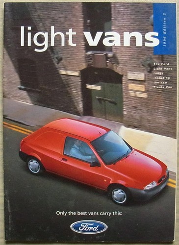 Ford light vans sales brochure - ford,