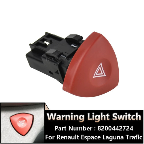 Hazard warning switch - switch, button