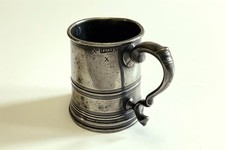 1800-1815 • Georgian Pewter 1/2 Pint Tankard from a London (Middlesex) Tavern
