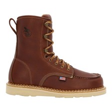 Georgia Boot Wedge Moc Toe