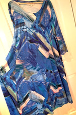 Sahara Dress Blue Pink Size 5