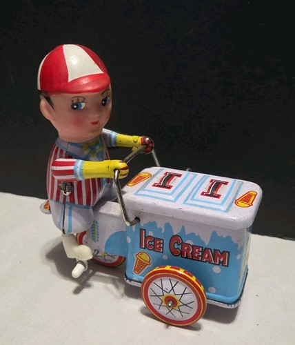 Vtg tin litho wind - litho, wind-up