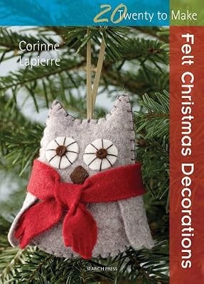 Felt christmas decorations - felt,