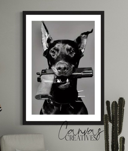 Dog and gun fashion - dog,