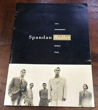 Spandau Ballet Souvenir Programme - 10th Anniversary World Tour