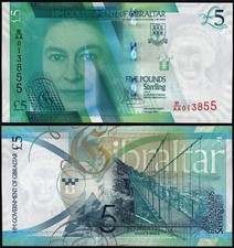 GIBRALTAR 5 POUNDS (P42) 2020