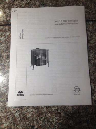 Jotul 600 firelight wood - 600,