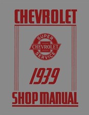 1939 Chevrolet Shop Manual