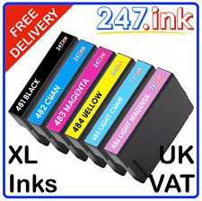 487 Ink Cartridges For Epson Stylus Photo R200 R220 R300 R320 (Set of 6) non-oem