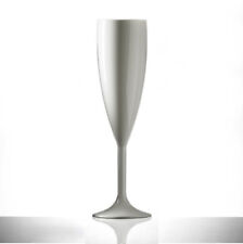 Coloured Plastic Polycarbonate Champagne Glasses - Various Colours - Made in UK 