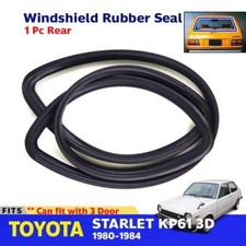 Rear Windshield Rubber Seal Fits Toyota Starlet KP61 3D Hatchback 1980-84