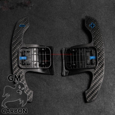 BMW Carbon Paddle Shifters Blue M3 M4 F20 F22 F30 M140i M240i M2 M3 G20 G22 G42