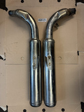 Honda Pan European ST1100 M Exhaust Silencer Muffler End Cans 1992 Dented 10/25