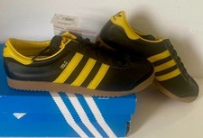 Adidas Originals Oslo Trainers Black Gold Size UK 8 NEW Casuals Terrace EE5724