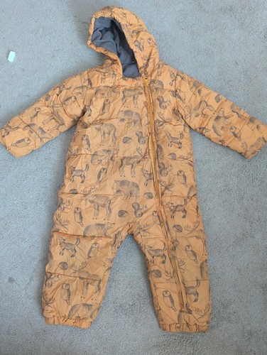 Yellow orange snow suit - tu, yellow/