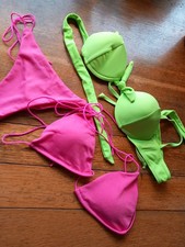 Uk 8 Bikini Set Hot Pink And
