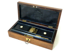 Brass Inlaid Rosewood Writing