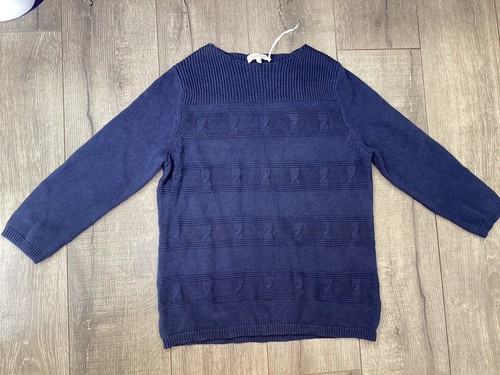 Tulchan blue cable - blue, knit