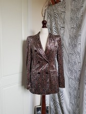 Zara velvet paisley jacket - zara,