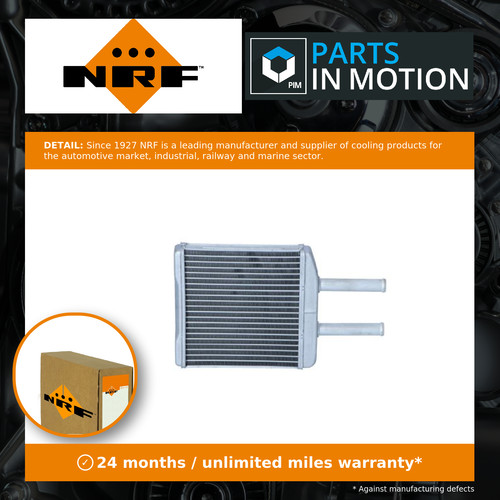 Heater matrix fits chevrolet - heater,