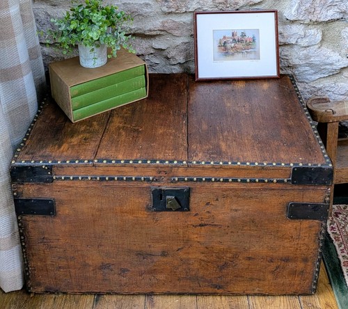 Antique wooden travelling - antique,