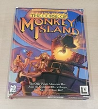 The Curse of Monkey Island PC CD Big Box with Manual and LucasArts Store Booklet