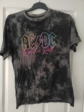 Kids Acdc Grey Tshirt Matalan Age 15 Years