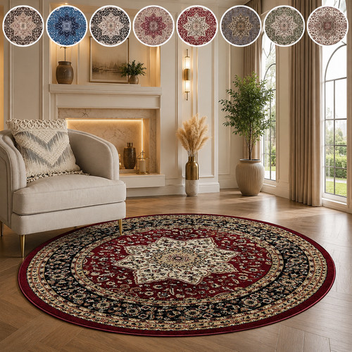 Large round circle rug - round,