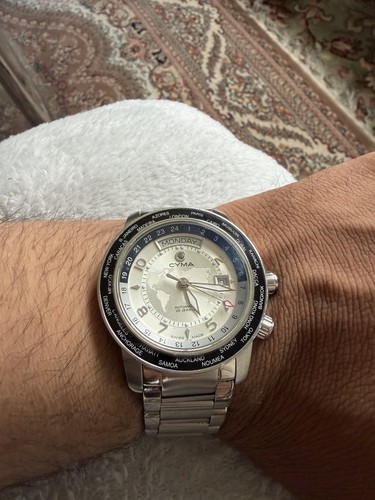 Cyma men vintage stainless - men's,