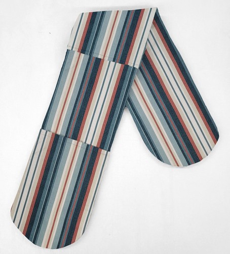Colorful stripes double oven - colorful,