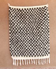 Moroccan Berber Checkered Rug