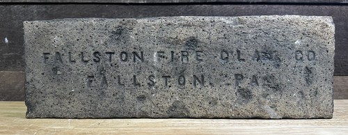 Fallston fire clay brick - fallston, co