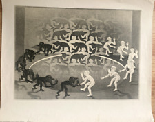 MC Escher ~ Encounter ~ Poster ~ USED