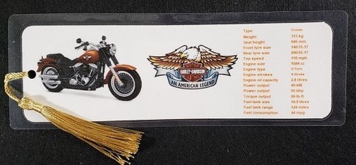 Harley davidson bookmark - bookmark,